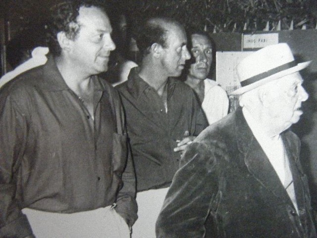 U. Guidi con C. Carrà e E. Pieraccini  - 1962.