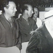 U. Guidi con C. Carrà e E. Pieraccini  - 1962.