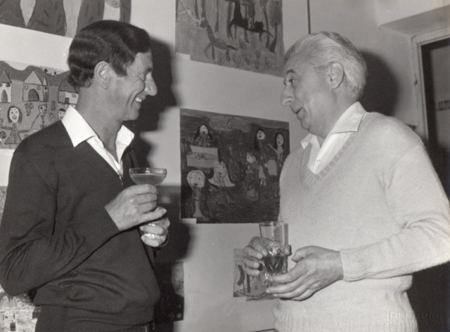 Ugo Guidi e Artemio Franchi 1972.