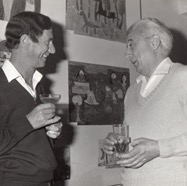 Ugo Guidi e Artemio Franchi 1972.