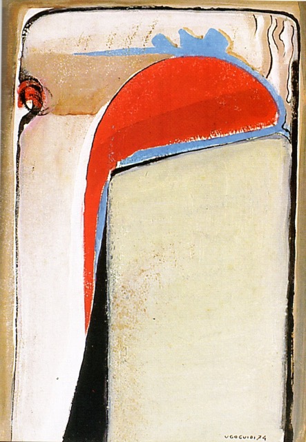 Totem 1974 - tempera.