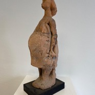 Materinita', 1965, terracotta